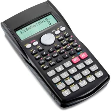 Imagem de Calculadora Científica Premium 240 Funções – Display Duplo 10+2 Dígitos, Desligamento Automático, Cor Preta – Ideal para Engenharia, Física, Química e Faculdade - Premium