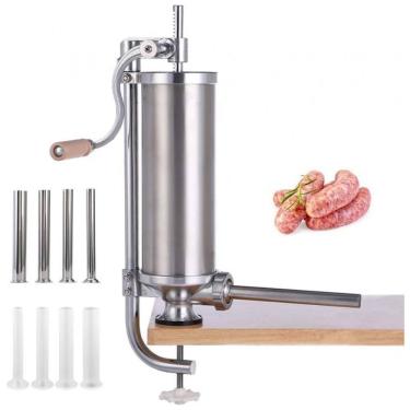 Imagem de MASTER FENG Sausage Stuffer: Faça Linguiças Caseiras com Facilidade e Qualidade!