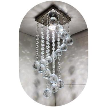 Imagem de Lustre de cristal legítimo vai montado,Soquete E27 ou Gu10. - Jana Lus