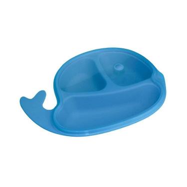 Imagem de Prato Infantil Baleia Azul - Clingo