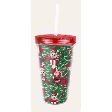 Imagem de Copo Canudo Natal - Turma da Monica 470ml - Turma da Mônica