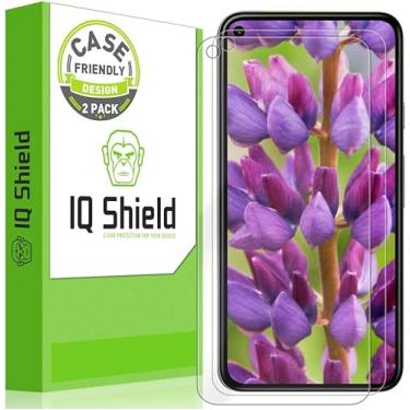 Imagem de IQShield Protetor de tela compatível com Google Pixel 5 (6 polegadas) (pacote com 2) (compatível com capas) filme transparente antibolhas