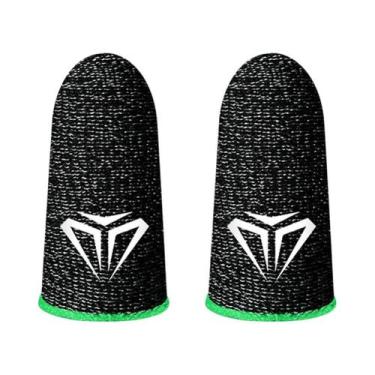 Imagem de Luvas De Dedo Respiráveis antiderrapantes Luminosas Para PUBG Gaming M