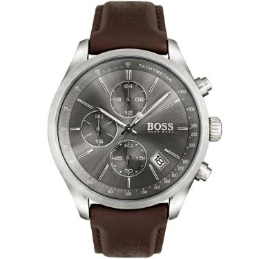 Imagem de Relógio Hugo Boss Masculino 1513476 Couro Marrom