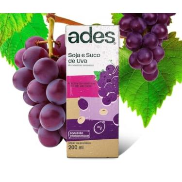 Imagem de Suco De Uva Soja Ades Caixa 200Ml C/Vitaminas S/Colesterol