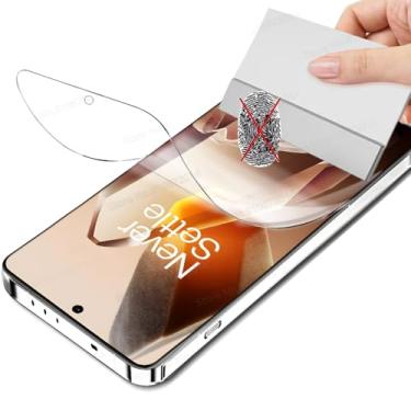 Imagem de CUFEREDU Película de hidrogel fosca anti-impressão digital para OnePlus 13 5G 6,8 polegadas Protetor de tela flexível TPU Desbloqueio de impressão digital antirreflexo, antirreflexo, vidro não