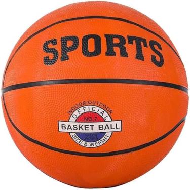 Imagem de Bola De Basquete Profissional Tamanho 7 Peso Oficial Laranja