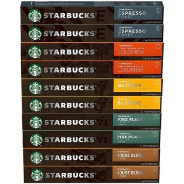 Imagem de Kit Cápsulas de Cafés Mistos Starbucks by Nespresso, 200 cápsulas