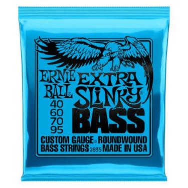 Imagem de Encordoamento Ernie Ball baixo 4 cordas 040 P02835 USA NF