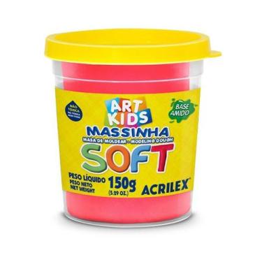 Imagem de Massa modelar 150g vermelho Acrilex