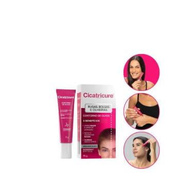 Imagem de Creme Área dos Olhos Anti Olheira Reduz Bolsas Rugas Cicatricure 15g