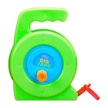 Imagem de MotiveTech Fita métrica retrátil para crianças, brinquedo de construção para aprendizagem de crianças a partir de 3 anos, 1.2m