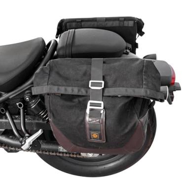 Imagem de Bolsa lateral retrô de liberação rápida para motocicleta, bolsa de ferramentas para bagagem de viagem para Rebel 1100 500 300 CMX300 CMX500 CMX1100 Eliminator500 (apenas saco)