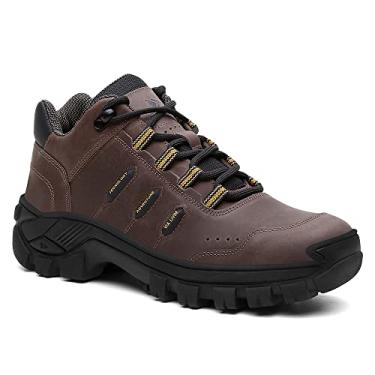 Imagem de Tênis Masculino Em Couro Malibu Trekking Original Leve VL035 Cor:Marrom;Genero:Masculino;Tamanho:38