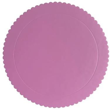Imagem de Prato Cake Board Prato Para Bolo 15cm Redondo Festas SilverChef (1, Rosa)