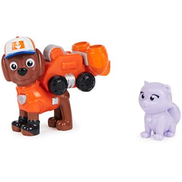 Imagem de PAW Patrol Big Truck Pups – Boneco Zuma com drone de resgate com plataforma central de comando e amigo animal