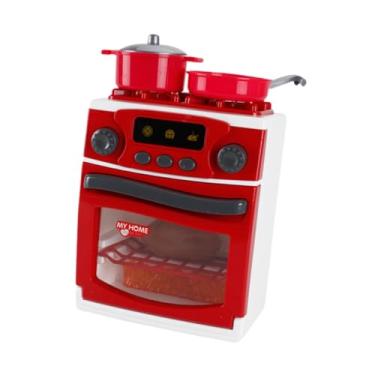 Imagem de menolana Conjunto de brinquedos de cozinha Eletrodomésticos Cozinhar Dramatização Brinquedo de aprendizagem de habilidade Brinquedo de cozinha educacional