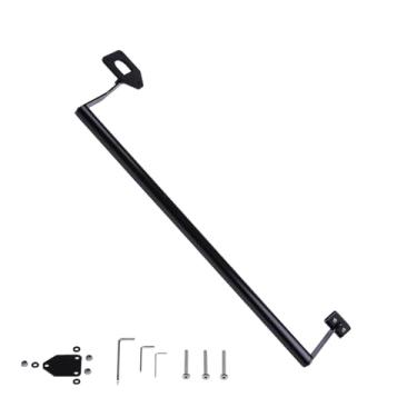 Imagem de Zuomeng Extensor de trava de porta RV de aço inoxidável de 42 cm para travas estilo remo – acesso fácil e entrada mais segura para trailers de viagem