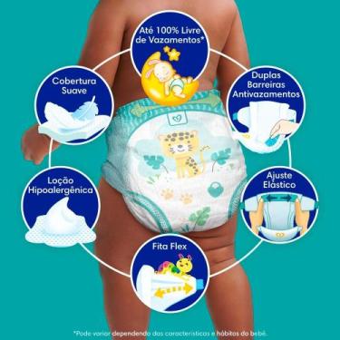 Imagem de Fralda Pampers Confort Sec Tamanho G 98 Unidades Descartáveis, G, 98