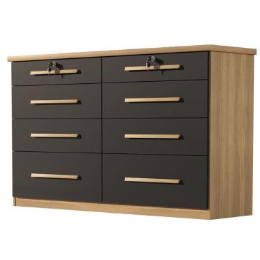 Imagem de Cômoda MONIQUE 8 Gavetas TEKA ONIX