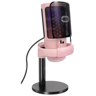 Imagem de Microfone Gamer Rgb Usb Para Pc Mt1060r (rosa)