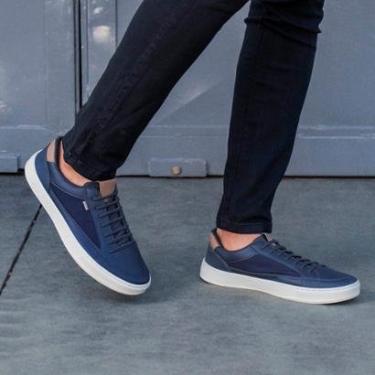 Imagem de Tênis Masculino Casual Confortável Sapatênis Estiloso Versátil Trabalho Dia A Dia Leve Macio-Masculino