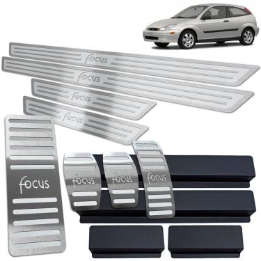 Imagem de Pedaleira Soleira Descanso Prata Ford  Focus 2000 A 2008