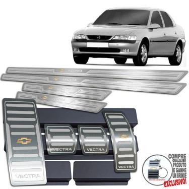 Imagem de Descanso Pedaleira Soleira Manual Vectra 1996 2005 Prata