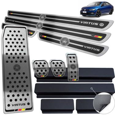 Imagem de Descanso Pedaleira Manual Soleira Preto AR Virtus Wolfsburg