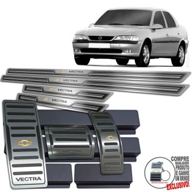 Imagem de Descanso Pedaleira Soleira Automático Vectra 1996 2005 Preto