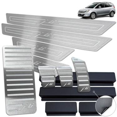 Imagem de Descanso Soleira Pedaleira Prata Inox Jac J6 2011 A 2016