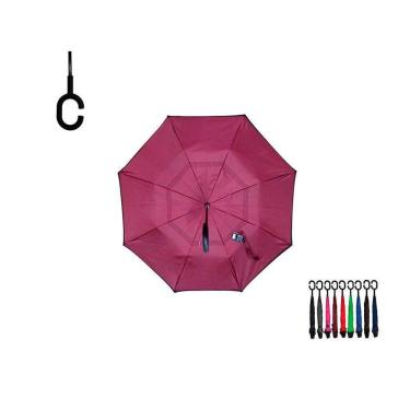 Imagem de Guarda Chuva Invertido Resistente Facinato I2090L Pink