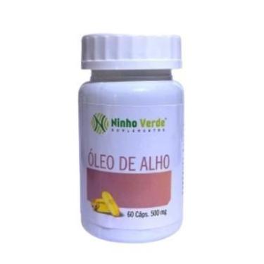 Imagem de Suplemento Alimentar Óleo de Alho Ninho Verde 60 Cápsulas 500mg  Quali