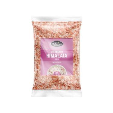 Imagem de Sal Rosa do Himalaia Grosso 500g - Natuvida Alimentos