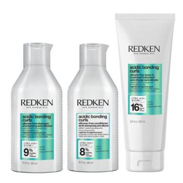 Imagem de Conjunto de shampoo Redken Acidic Bonding Curls sem silicone