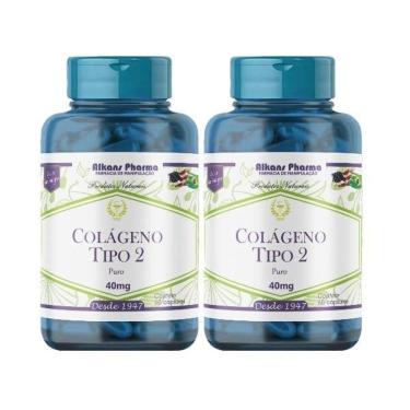 Imagem de Colágeno tipo 2 40 mg 60 cápsulas 2 unidades