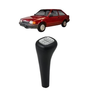 Imagem de Manopla Bola de Câmbio Escort 5 Marchas Longa Ré Frente Resinado Prata