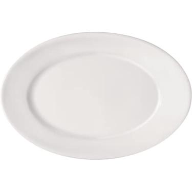Imagem de Germer, Travessa oval em porcelana, modelo Bar/Hotel, refratária, Rasa P, Branco