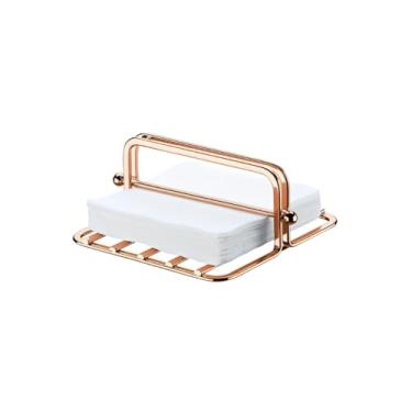 Imagem de Porta Guardanapos Maior com Peso Future Rose Gold