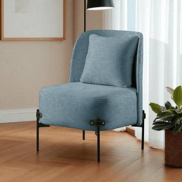 Imagem de Poltrona para Sala de Estar Madeira Maciça Aurora Luxo - Castellar Mób