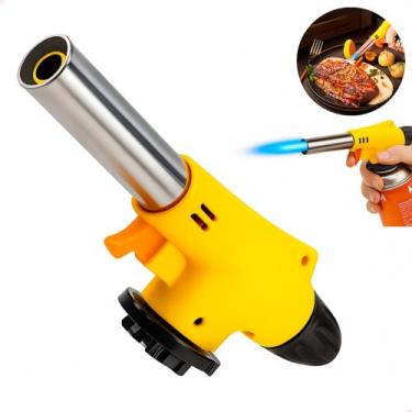 Imagem de Maçarico De Cozinha E Drinks Portátil Gourmet Dourar Flambar - B-TEK