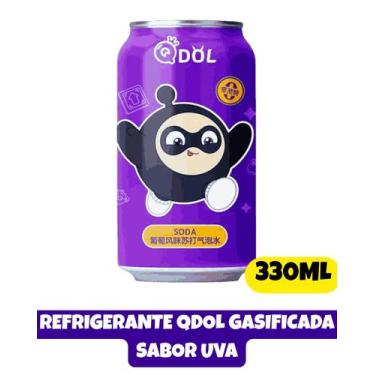 Imagem de Refrigerante qdol eggy party gasificada sabores lata