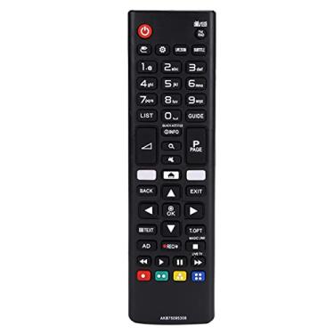 Imagem de Controle remoto de TV para AKB75095308, controle remoto universal de TV ABS 3D de substituição
