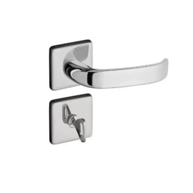 Imagem de Fechaduras Concept Banheiro 40mm Roseta Quadrada Cromada RQ1 413-40CB 