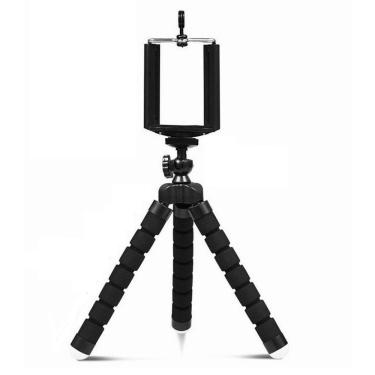 Imagem de Selfie Flex-pod - Mini Tripé Flexível Preto C/ Nf