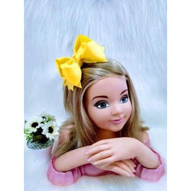 Imagem de Laço de Cabelo Belli Amarelo - Acessório Infantil - no-brand