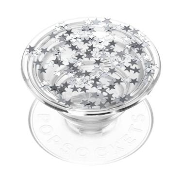 Imagem de Aderência para telefone PopSockets com suporte expansível, aderência adesiva, glitter PopGrip - Star Fire