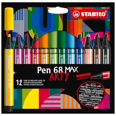 Imagem de STABILO Pen 68 MAX C/12 Canetas de Alta Cor