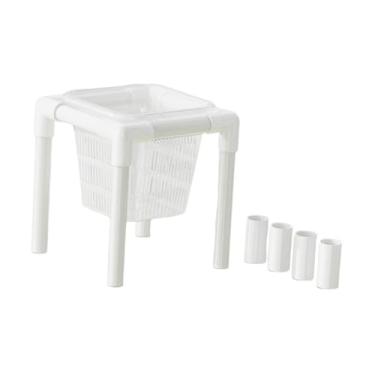 Imagem de ShengQuanHao Suporte para Plantas Aquáticas para Aquário de Tartarugas, Cesta E Suporte para Plantas Hidropônicas, Paisagismo Estável, Suporte para Decoração, Copo, Grande