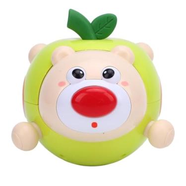 Imagem de TOPINCN Brinquedo Oscilante para Bebês, Brinquedo Musical para Crianças Pequenas, Aprendizagem Precoce, Brinquedo Educacional Roly Poli, Desenvolvimento Cognitivo Interativo (Verde)